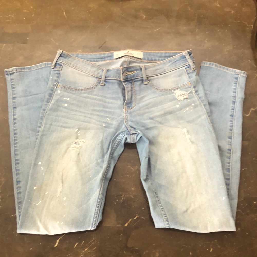 Hollister low rise stretch Jean girls 7R